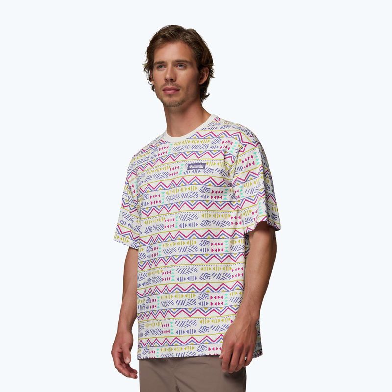 Koszulka męska Columbia CSC Heavyweight Printed Tee sea salt/horizons 4