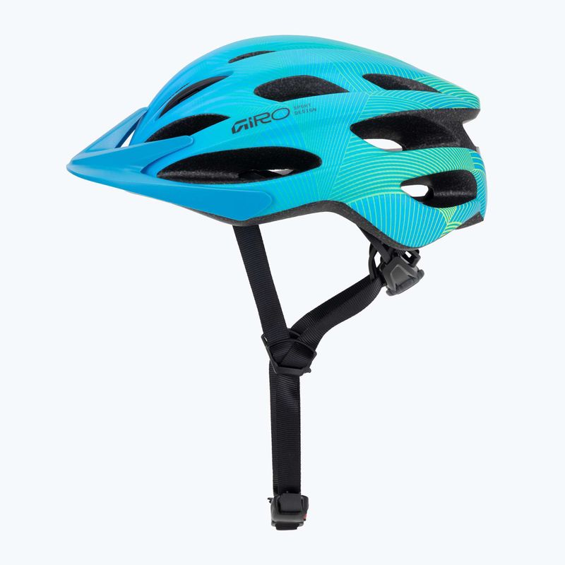 Kask rowerowy dziecięcy Giro Raze matte blue/green 3