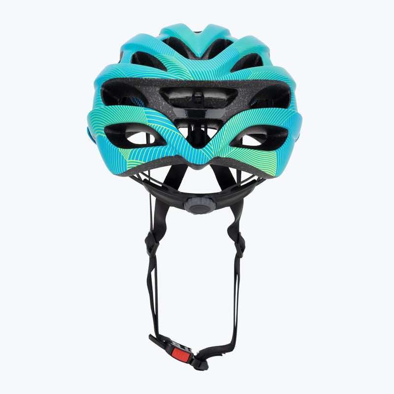 Kask rowerowy dziecięcy Giro Raze matte blue/green 4