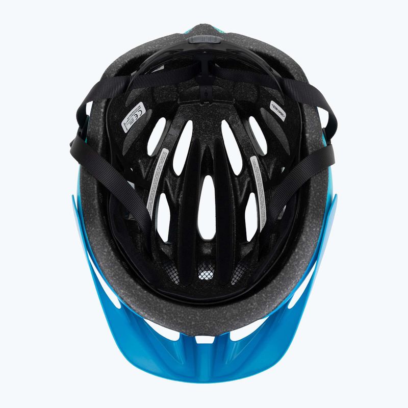 Kask rowerowy dziecięcy Giro Raze matte blue/green 5
