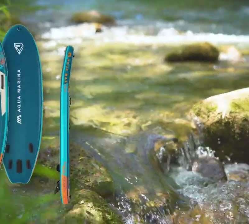 Zestaw deska SUP pompowana Aqua Marina Rapid 9'6" 19