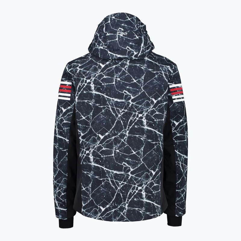 Kurtka narciarska męska CMP 31W0087 nero/ghiaccio/bianco 16