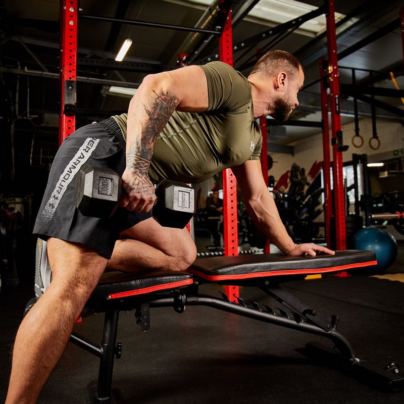 Hantel ogumowany XTREXO Hex 10 kg 8