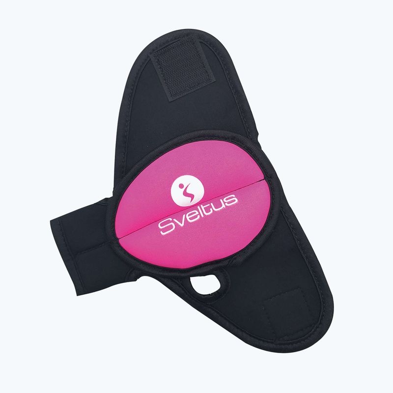 Obciążniki na nadgarstki Sveltus Pilox 2 x 0,25 kg black/pink 3