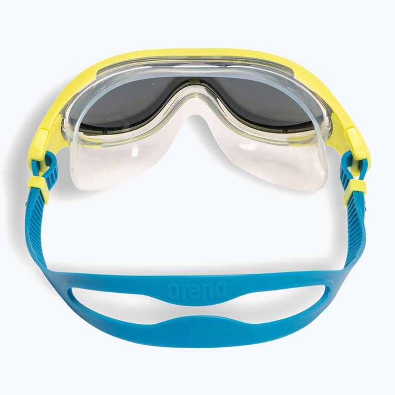 Okulary do pływania dziecięce arena The One Mirror Jr silver/soft green/blue cosmo 3