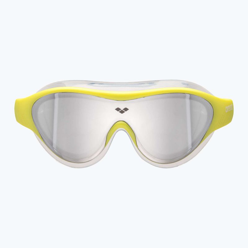 Okulary do pływania dziecięce arena The One Mirror Jr silver/soft green/blue cosmo 4