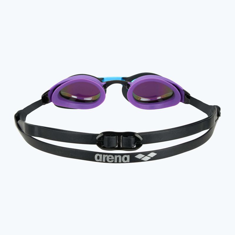 Okulary do pływania arena Cobra Swipe Mirror emerald/plum/black 4