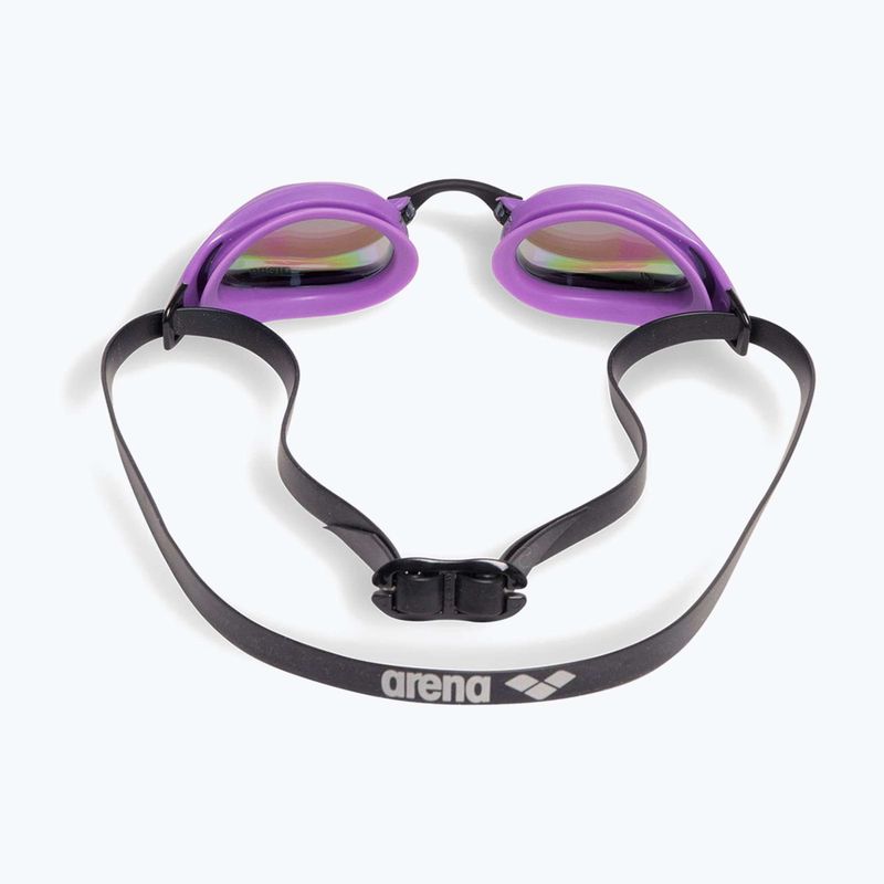 Okulary do pływania arena Cobra Swipe Mirror emerald/plum/black 5