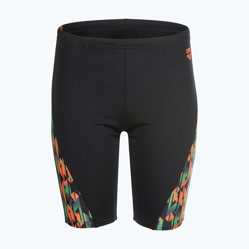 Jammery pływackie dziecięce arena Print Swim black/orange multi 6