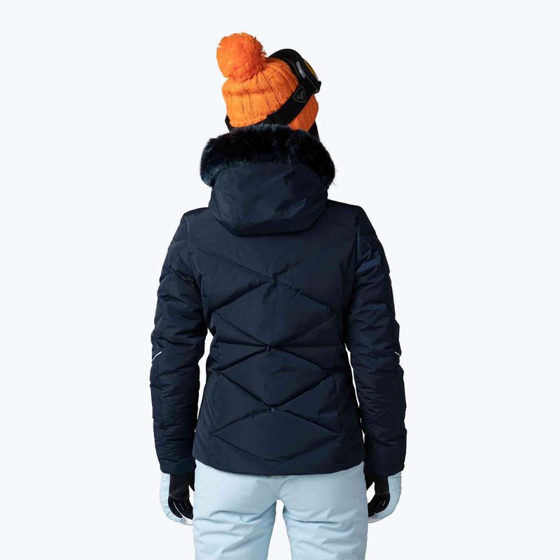 Kurtka narciarska damska Rossignol Staci Pearly dark navy 3