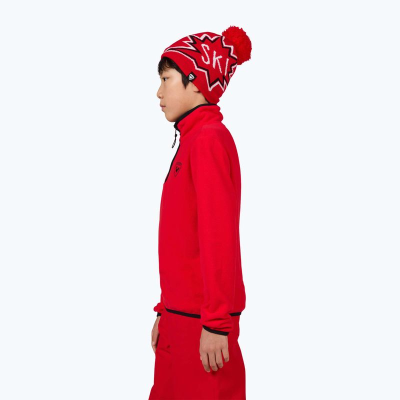 Bluza polarowa dziecięca Rossignol Jr Strawpile Fleece Fz sports red 4
