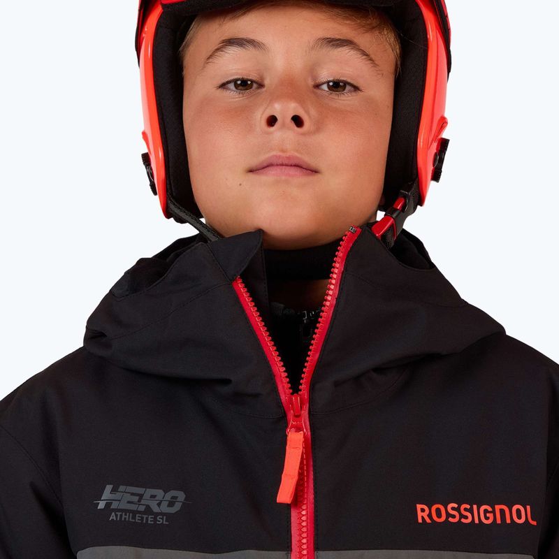 Kurtka narciarka dziecięca Rossignol Hero Velika Insulated black 5