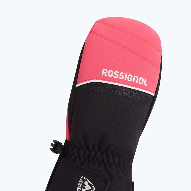 Rękawice narciarskie dziecięce Rossignol Tech Impr M tea rose 2