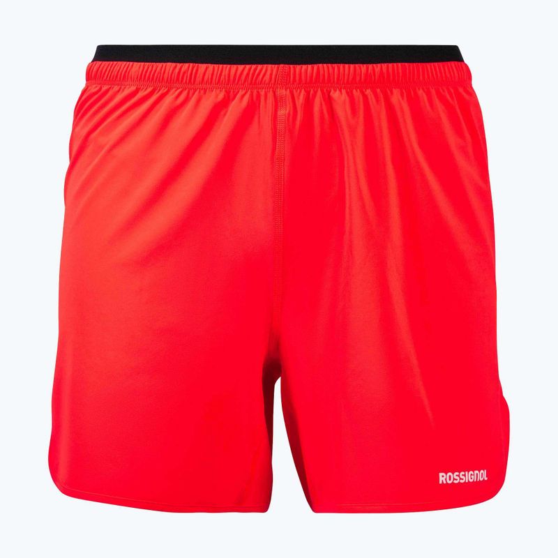 Spodenki do biegania męskie Rossignol Sapa 5" neon red 9