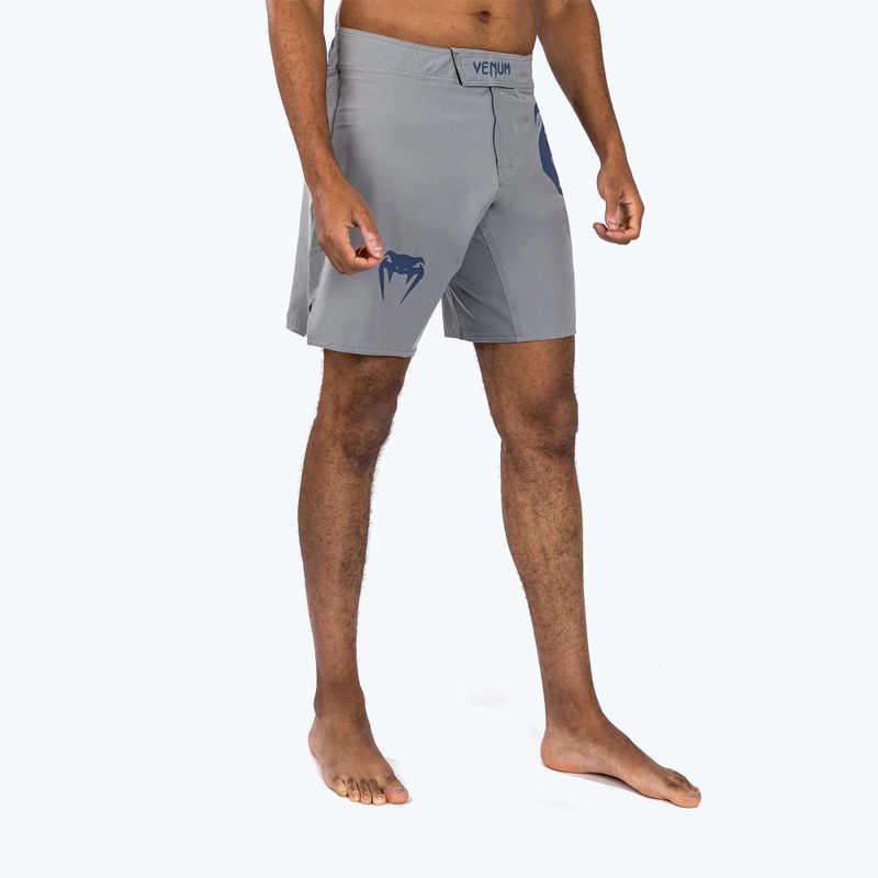Spodenki treningowe męskie Venum Light 5.0 blue/grey 2