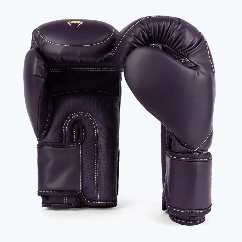 Rękawice bokserskie męskie Venum Impact Evo Boxing Gloves deep purple 2