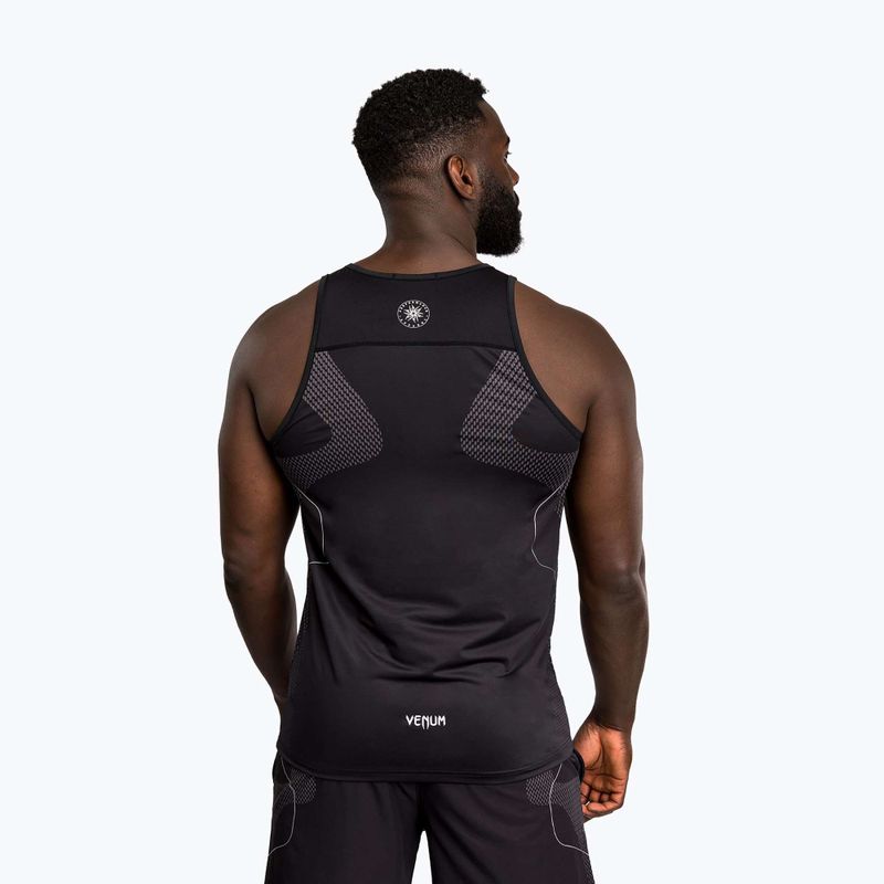 Koszulka treningowa męska Venum Nexus Dry Tech black/silver 2