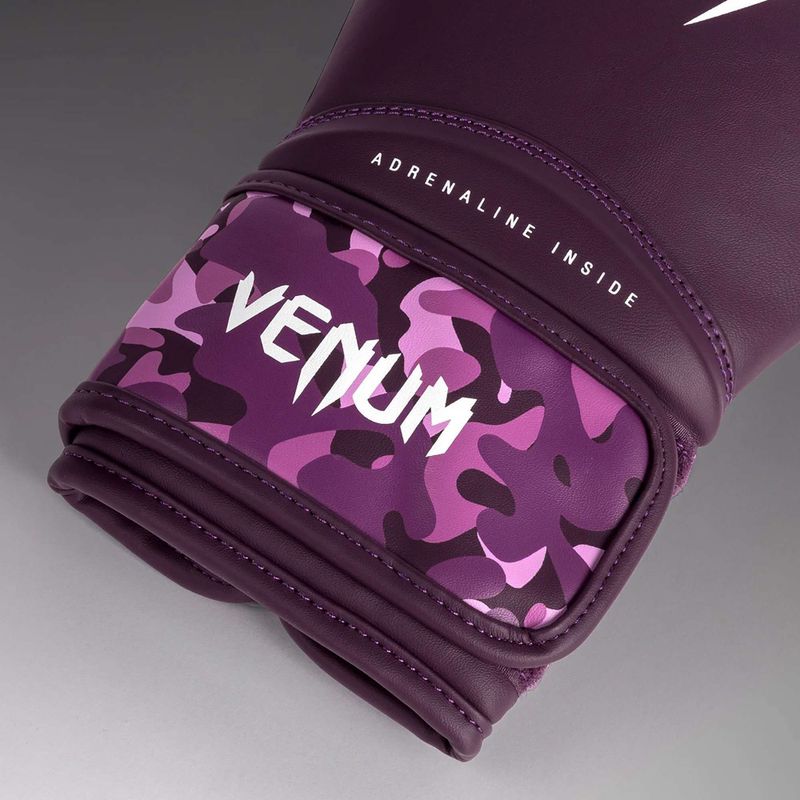 Rękawice bokserskie damskie Venum Iris Boxing plum/pink 3