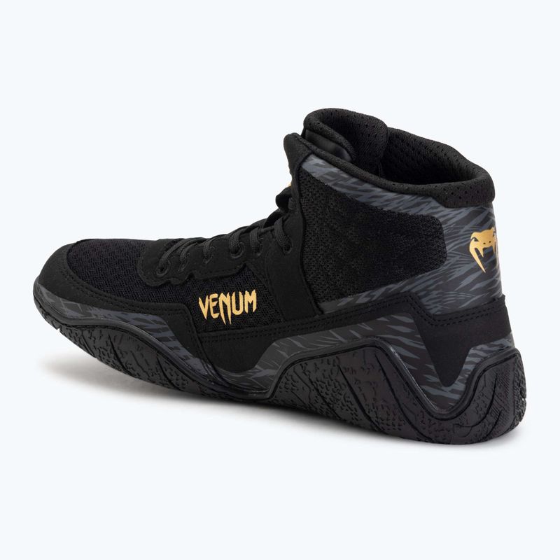 Buty zapaśnicze Venum x Chimaev Wrestling black/grey 3