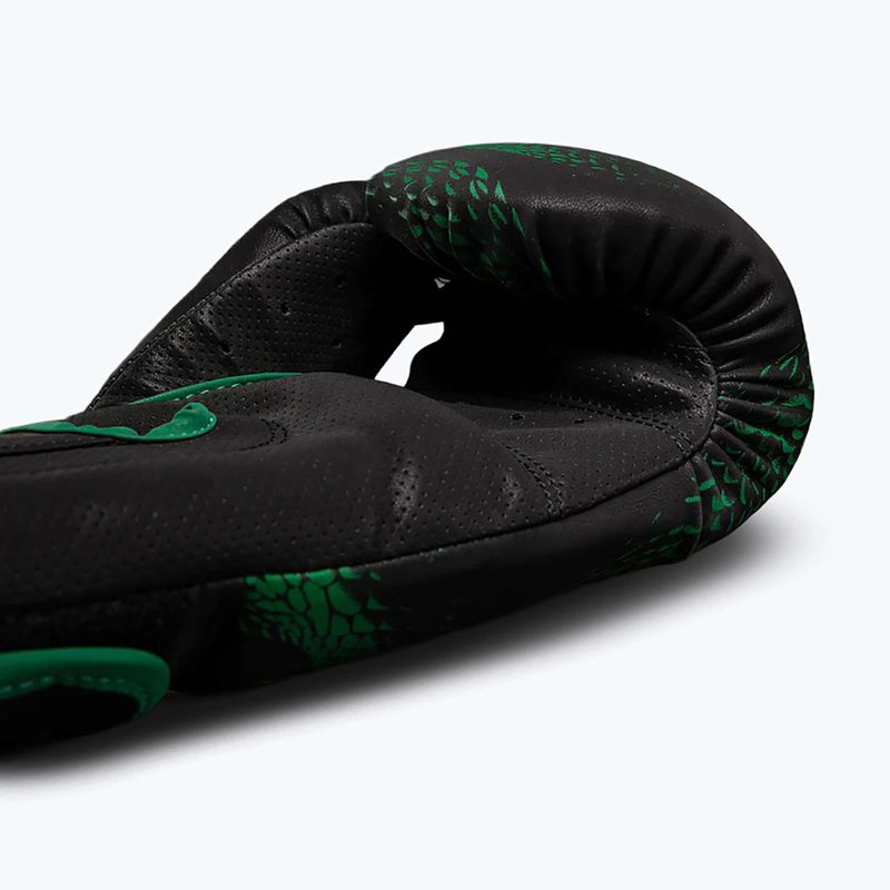 Rękawice bokserskie Venum Matupa Boxing black/green/gold 3