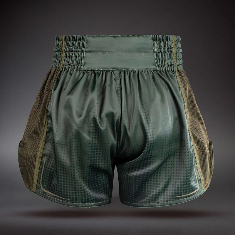 Spodenki treningowe Venum Stealth Muay Thai khaki/dark green 2