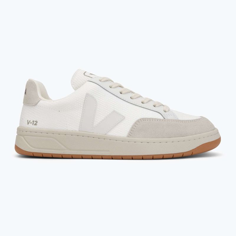 Buty męskie VEJA V-12 Leather white/natural 2
