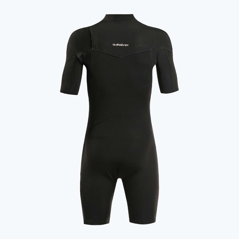 Pianka do pływania męska Quiksilver Everyday Sessions 2/2 mm Chest Zip Springsuit black 3