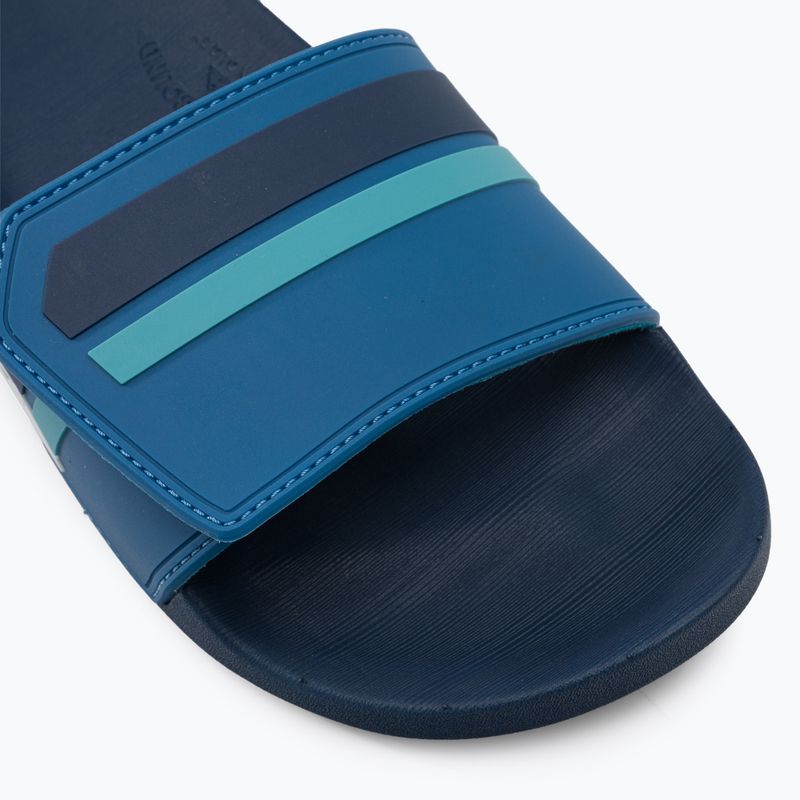 Klapki męskie Quiksilver Rivi Slide Adjust blue/blue/green 8