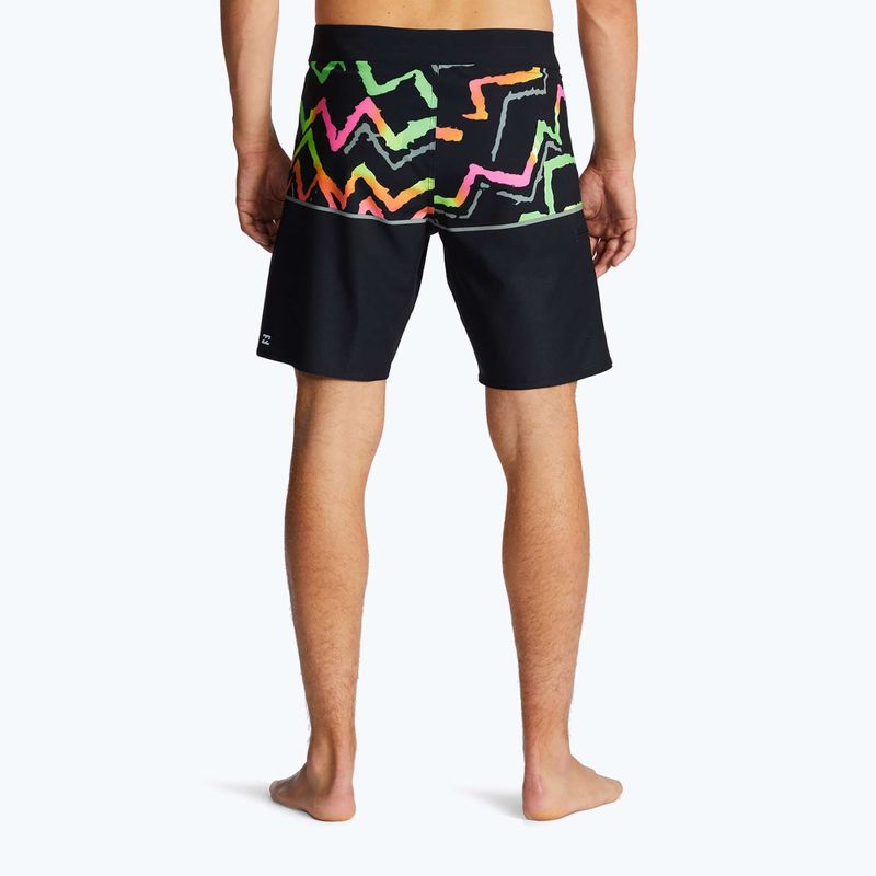 Szorty kąpielowe męskie Billabong Fifty50 Airlite neon 2