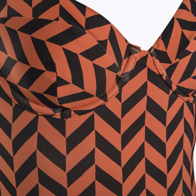 Strój kąpielowy jednoczęściowy damski Billabong Cross Step brick 6