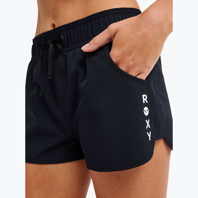 Szorty kąpielowe damskie ROXY Wave 2'' anthracite 6