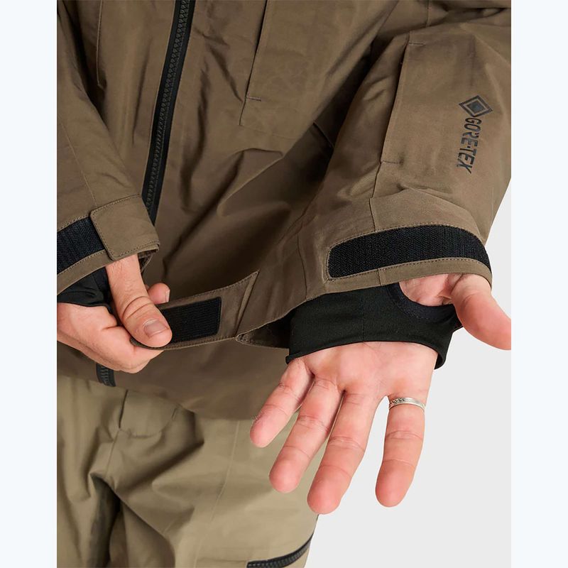 Kurtka snowboardowa męska Quiksilver Forever Stretch GTX canteen 8