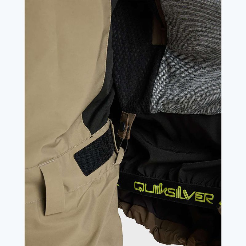 Kurtka snowboardowa męska Quiksilver Forever Stretch GTX canteen 11