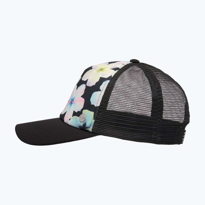 Czapka z daszkiem damska ROXY Beautiful Morning anthracite im fleur real 3