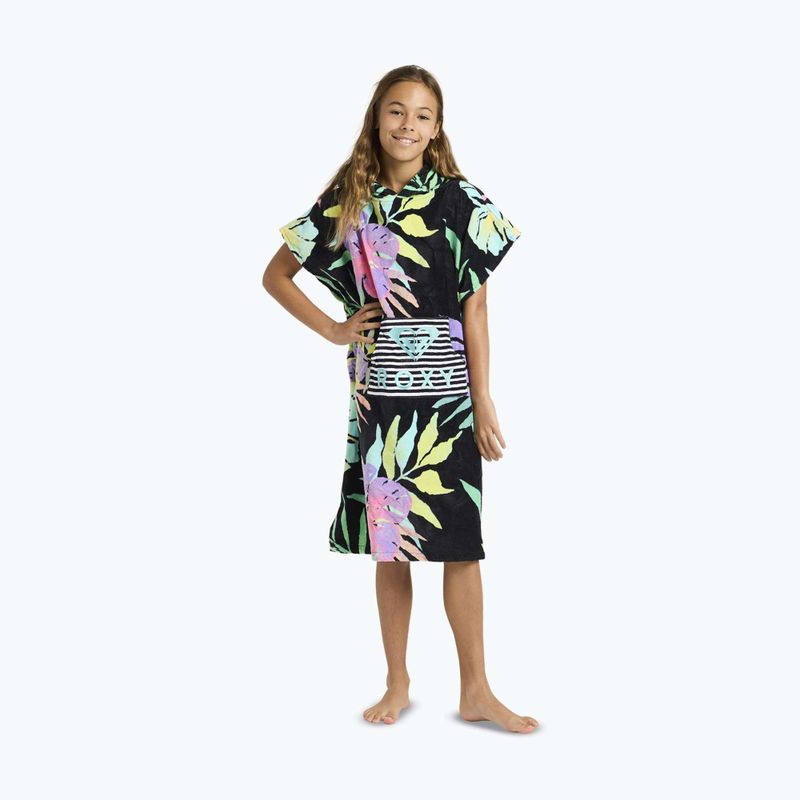 Ponczo dziecięce ROXY RG Stay Magical Printed anthracite aquarella active rg 3