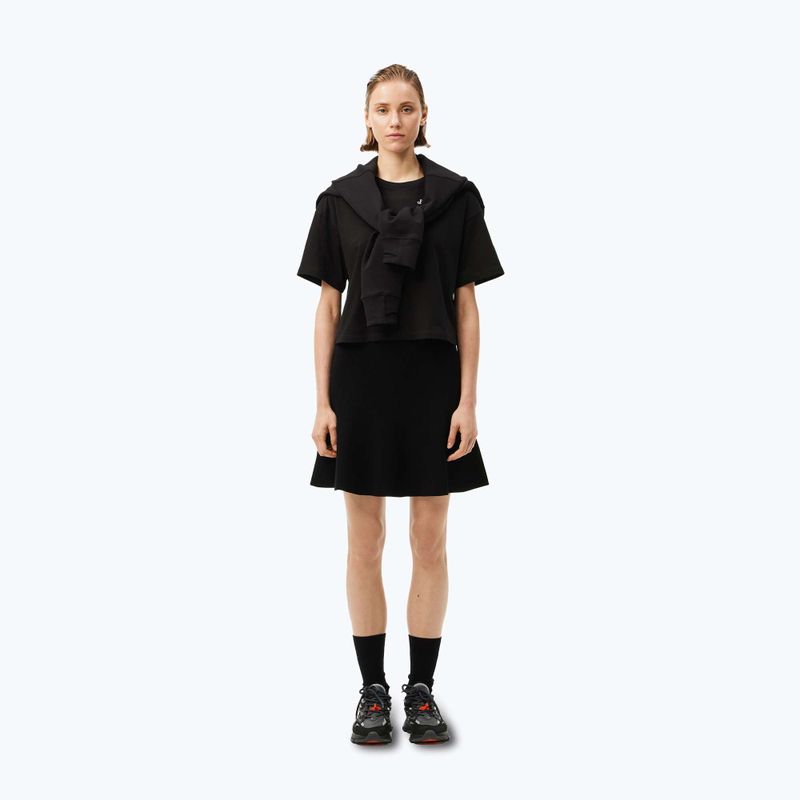 Koszulka damska Lacoste TF2523 black 2