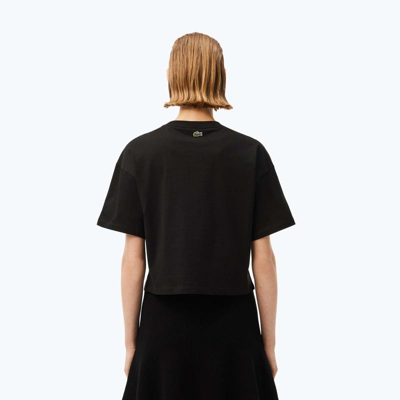 Koszulka damska Lacoste TF2523 black 3