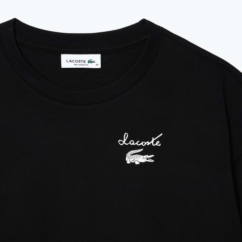 Koszulka damska Lacoste TF2523 black 6