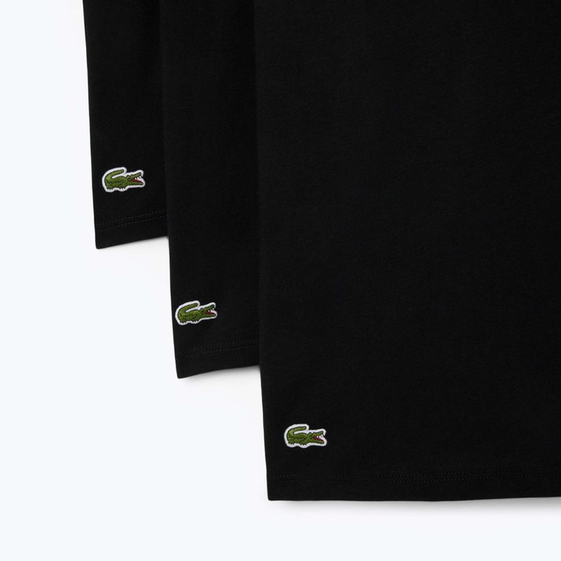 Koszulka męska Lacoste TH9010 3-pak black 2