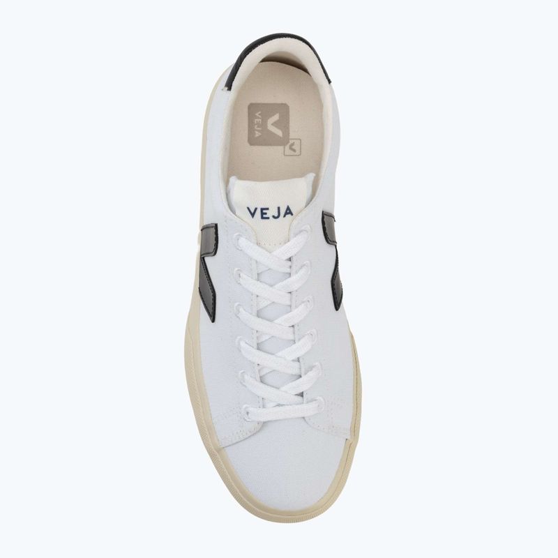 Buty męskie VEJA Campo Canvas white/black 5