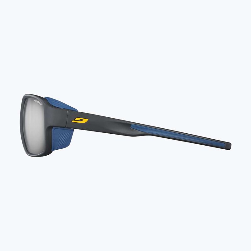 Okulary przeciwsłoneczne Julbo Monterosa 2 Polarized matt black/blue/orange 3