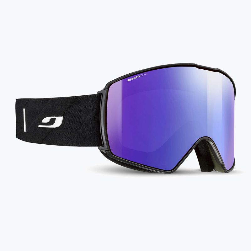 Gogle narciarskie Julbo Launcher Reactiv High Contrast black/flash blue 5