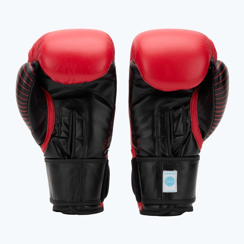Rękawice bokserskie adidas Wako ADIKBWKF200 red/black 3
