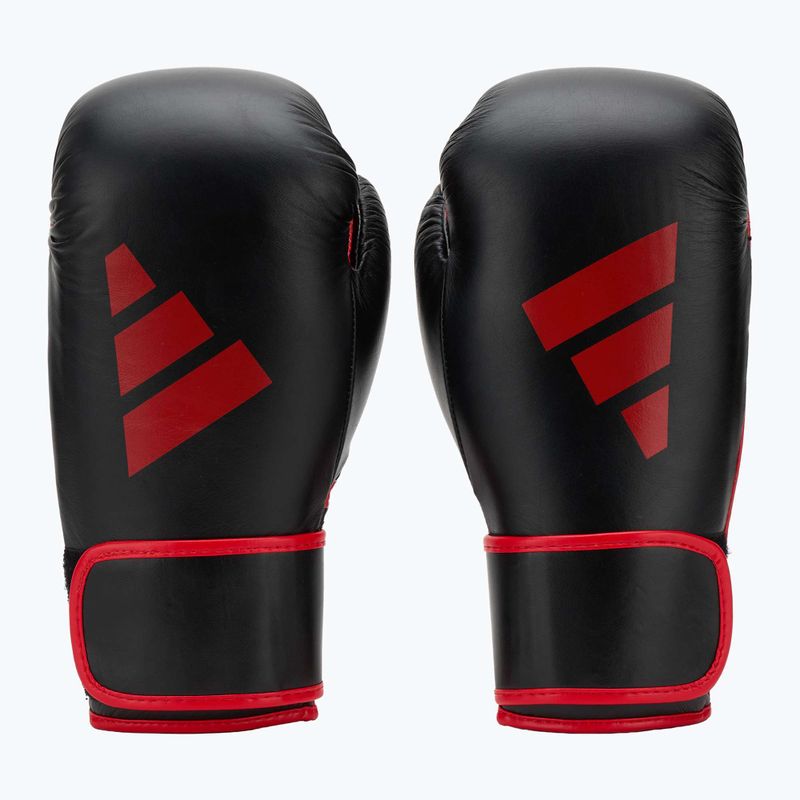 Rękawice bokserkie adidas Wako black/red 2