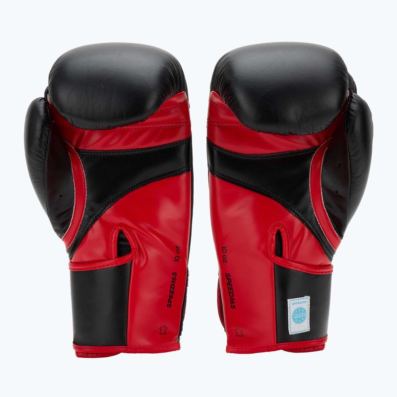 Rękawice bokserkie adidas Wako black/red 3