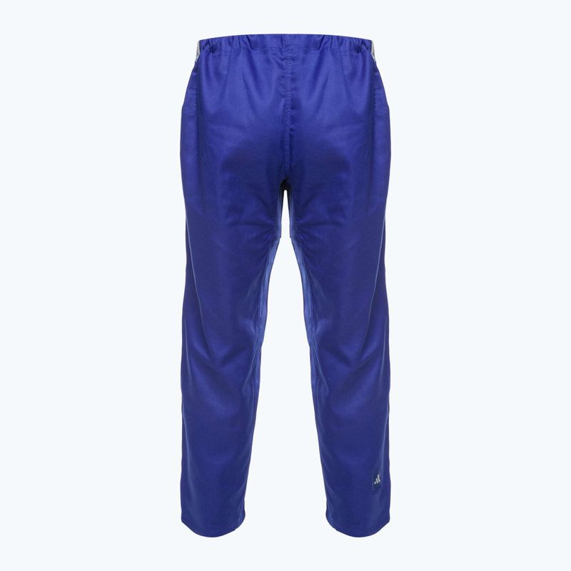 GI do brazylijskiego jiu-jitsu adidas Rookie blue/grey 5