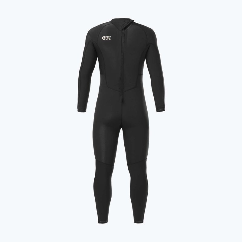 Pianka do pływania męska Picture Equation 4/3 mm Back Zip black 2
