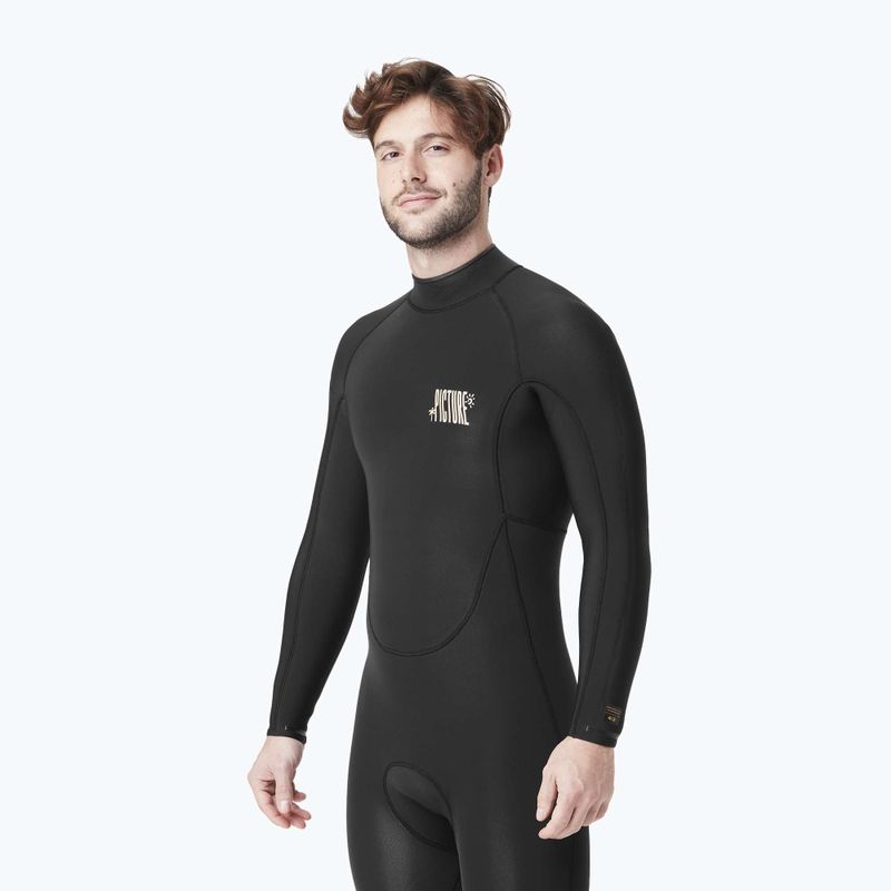 Pianka do pływania męska Picture Equation 4/3 mm Back Zip black 8