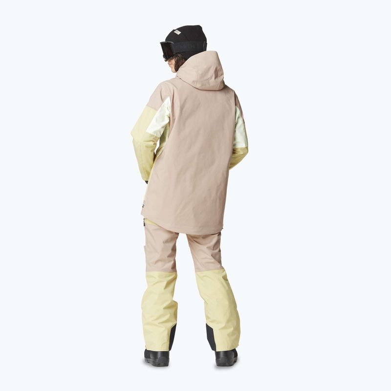 Kurtka narciarska damska Picture Haakon roebuck/lime/cream hemp 3