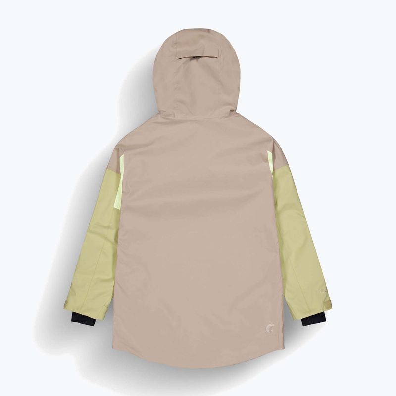 Kurtka narciarska damska Picture Haakon roebuck/lime/cream hemp 8